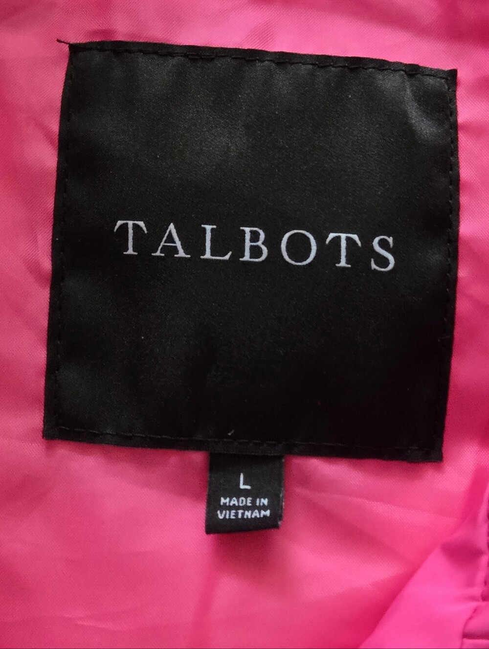 Talbots Large Pink Women's Vest - Picture 6 of 9